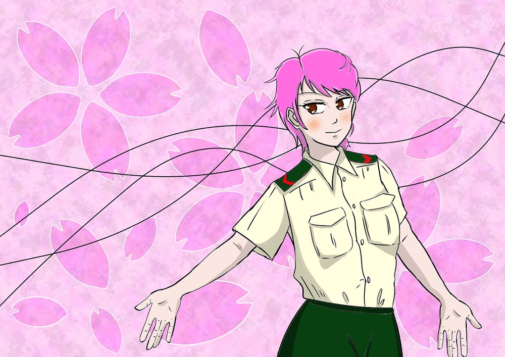 イラストの配色の練習
