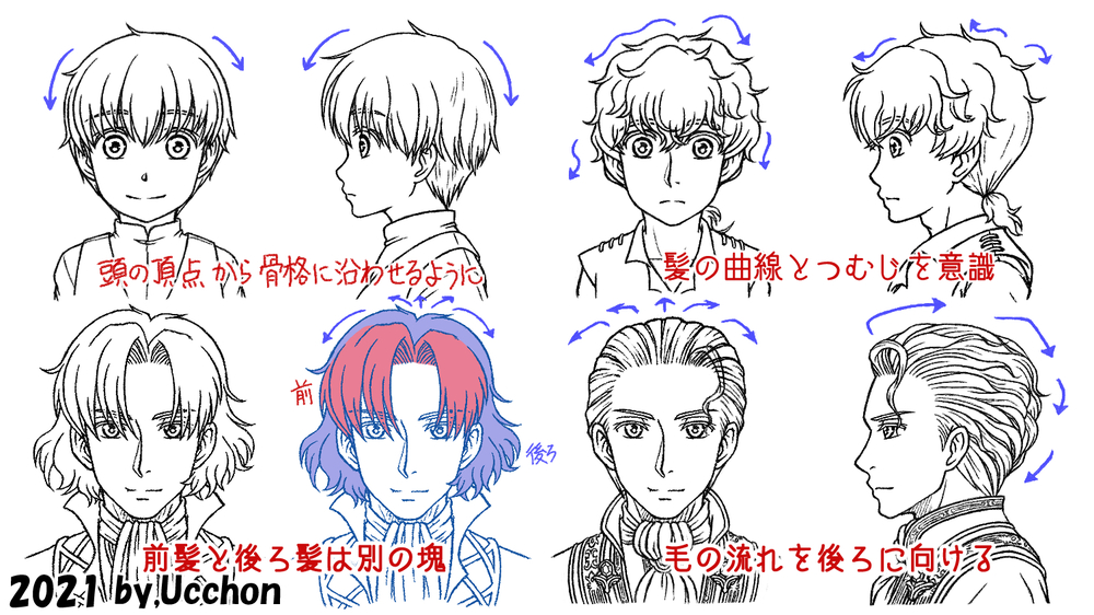 男性の描き方講座2