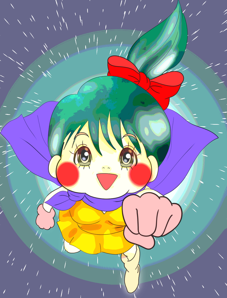 ポニーテールマン