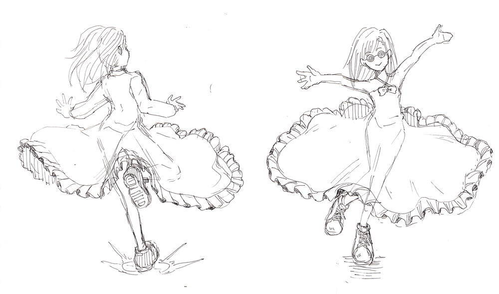 スニーカーと