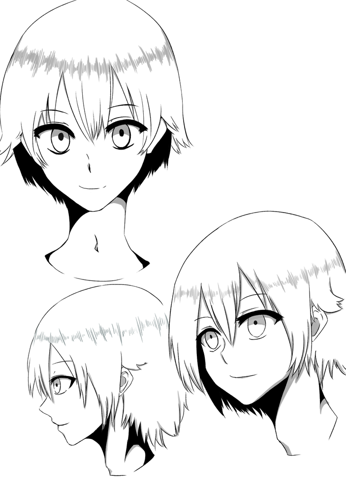 顔…