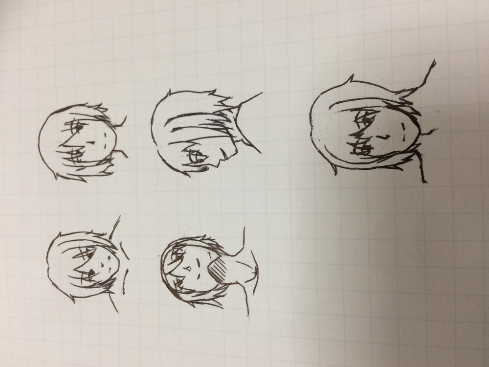 アタリからの顔