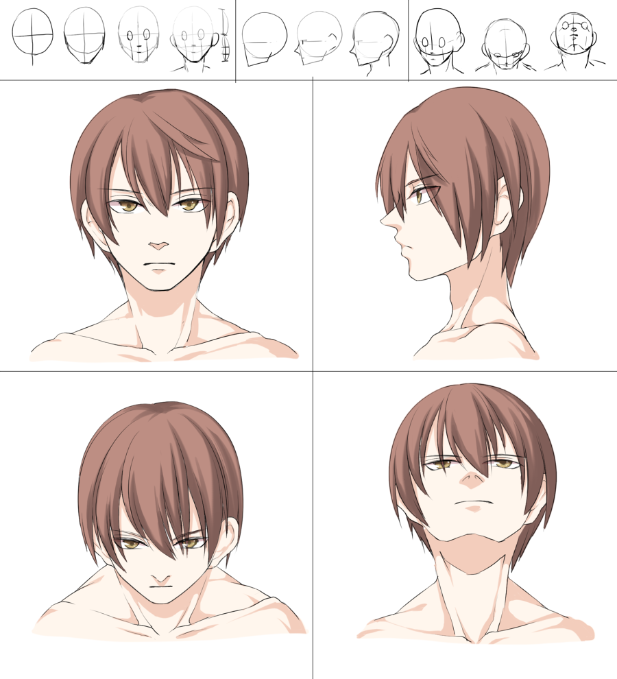 顔の描き方４つ