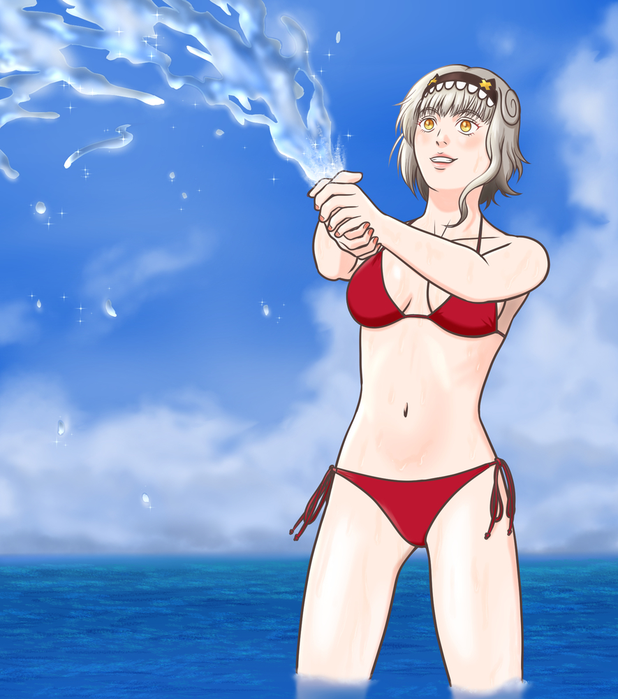 水や水滴の描き方講座イラレポ