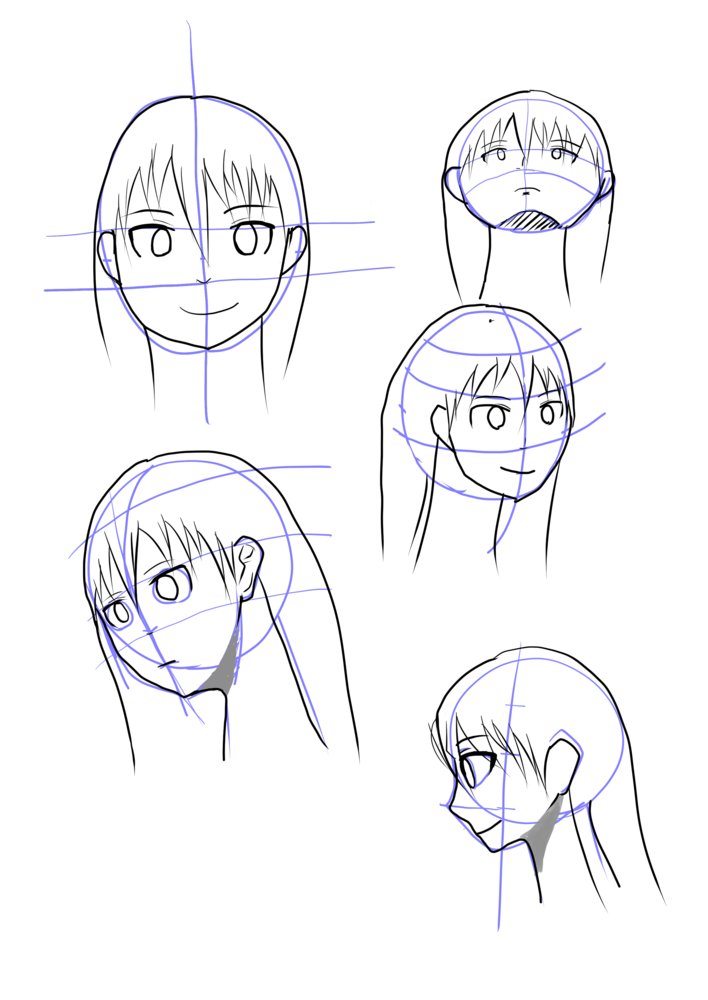顔のアタリ