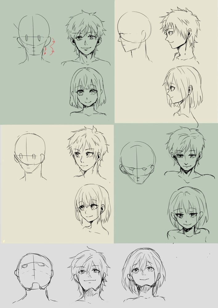 顔の描き方＿イラレポ