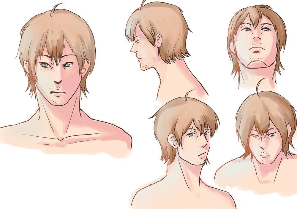 顔練習（男性）