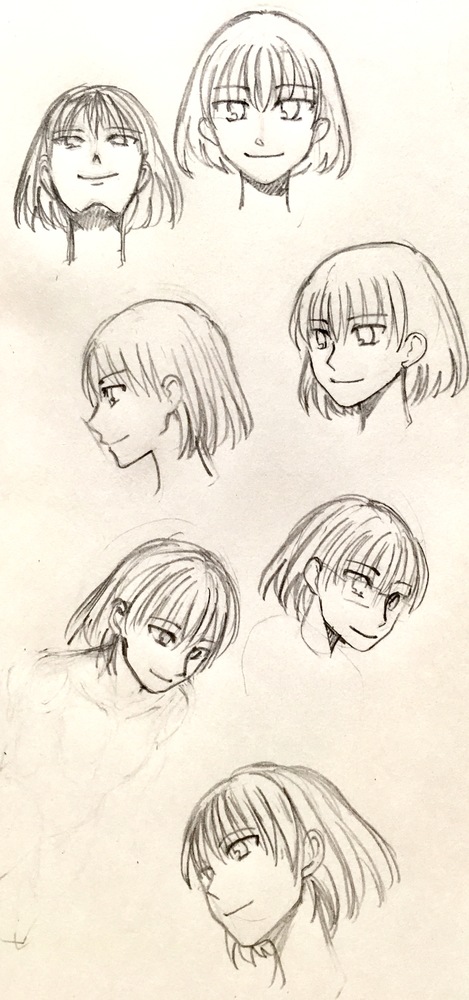 イラレポ 顔2