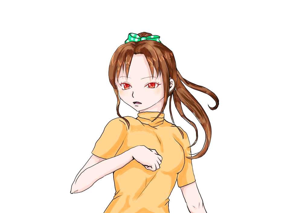 表情と色使い