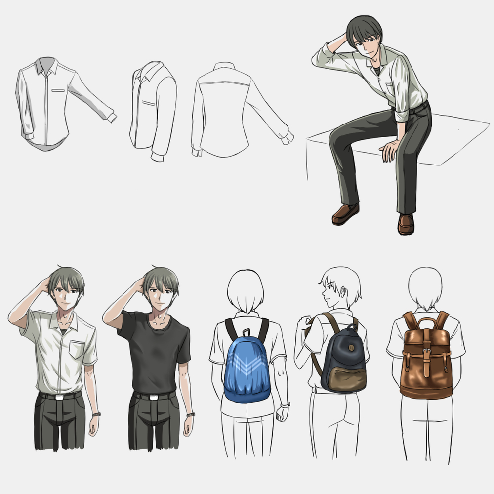 シワの描き方
