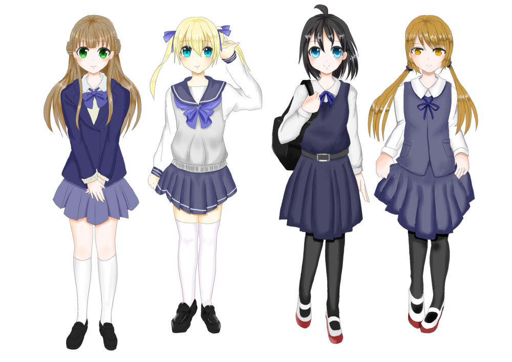 制服練習