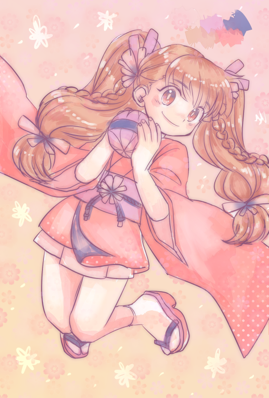 ポニテ&みつあみ