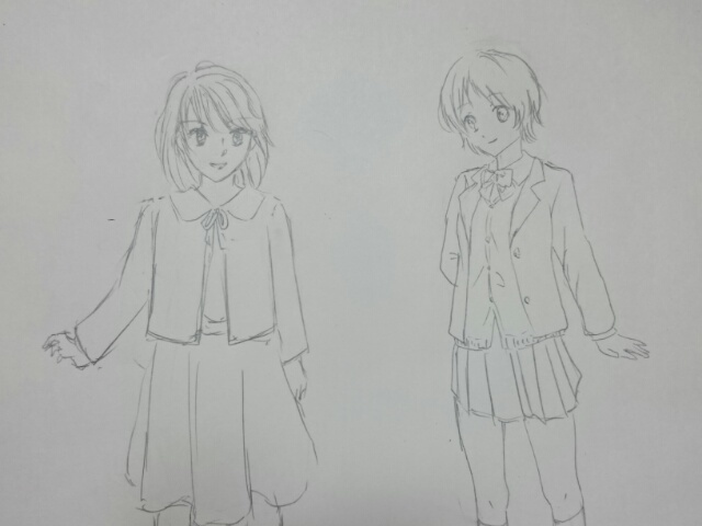 女子高校生の制服