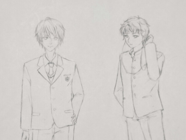 男子高校生の制服