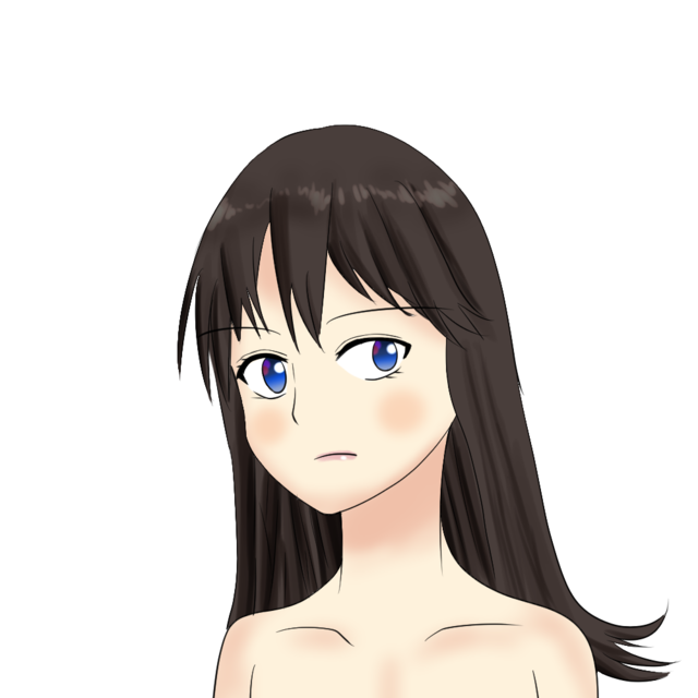 髪の描き方講座