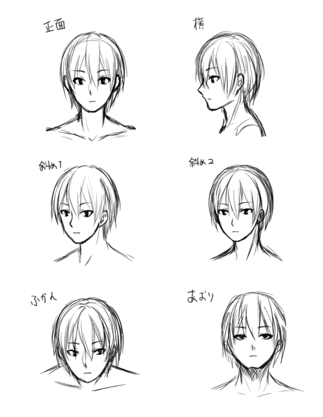 顔練習