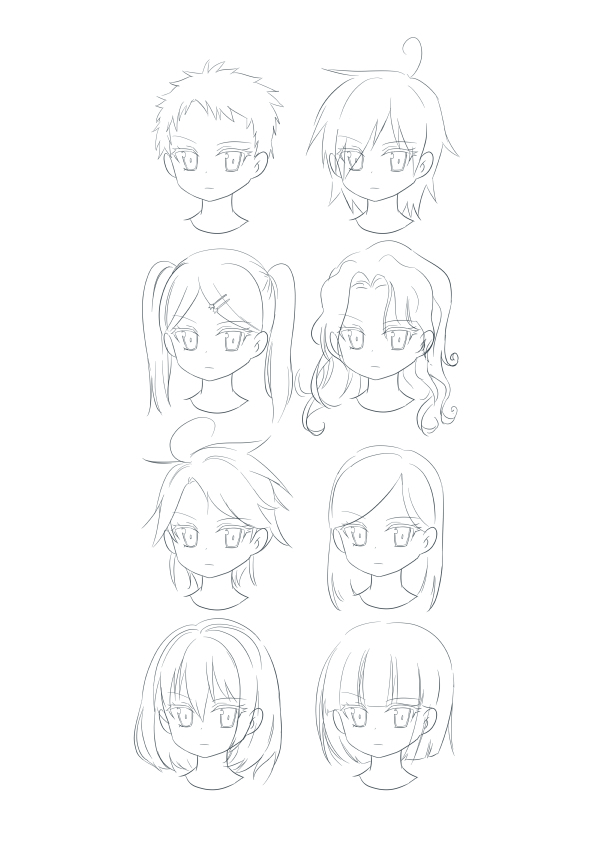 髪型レポ