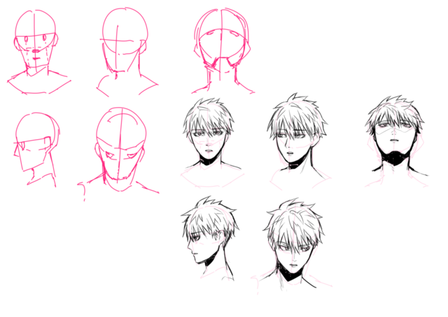 顔の描き方講座 イラレポ