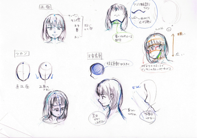 顔の構図