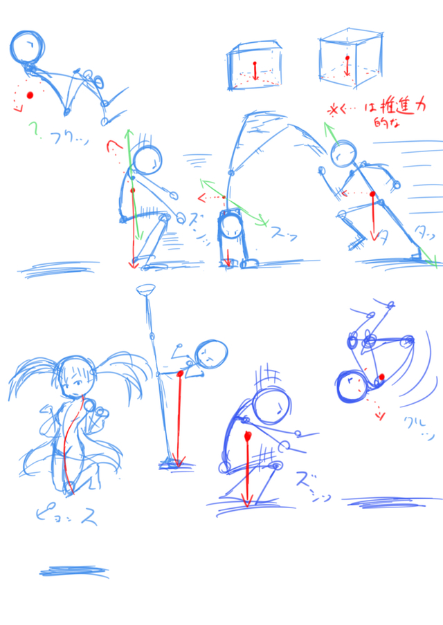 重心のイラレポ