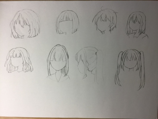 髪型