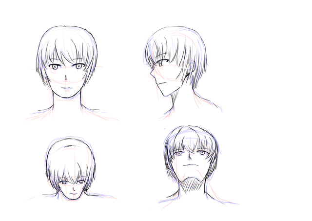 顔の練習_男性