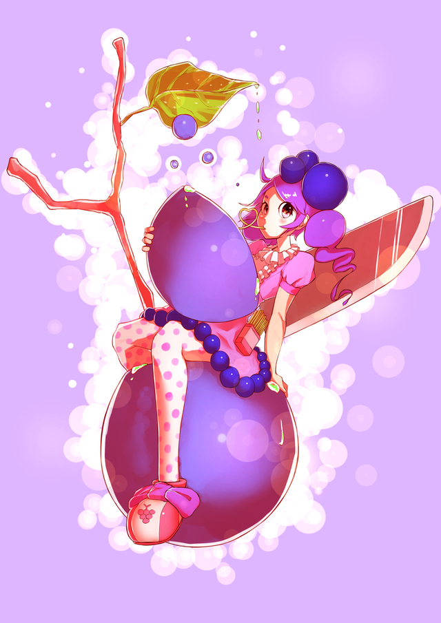 ブルーベリージュースの妖精