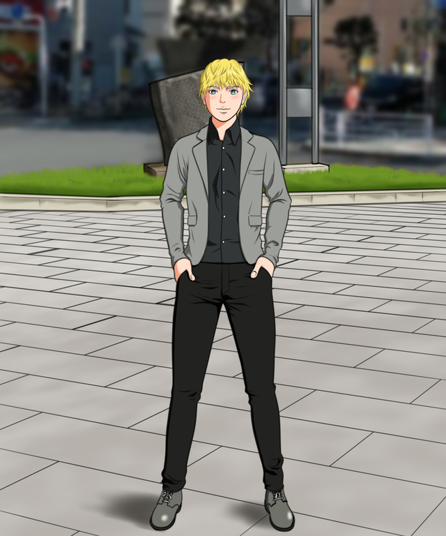 男性の描き方講座イラレポ