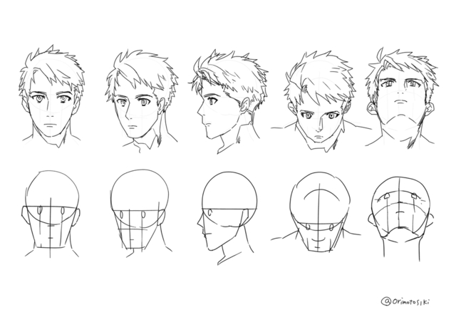 顔の描き方講座イラレポ