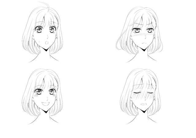 表情の描き方