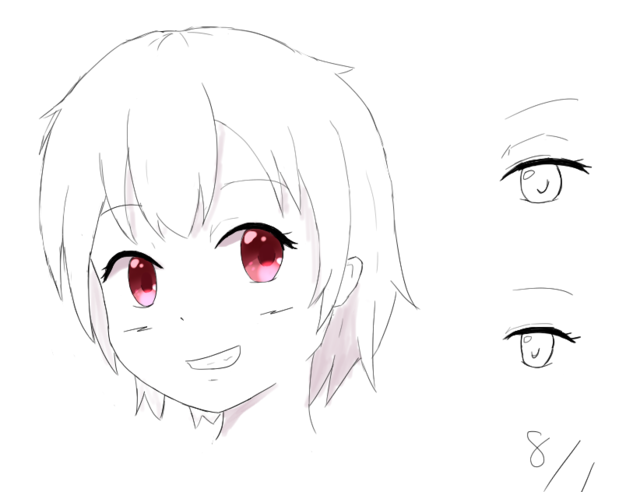 目の描き方練習
