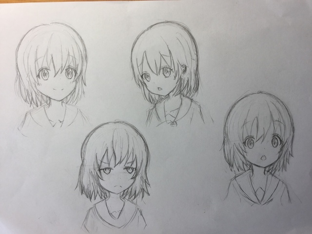 表情の練習