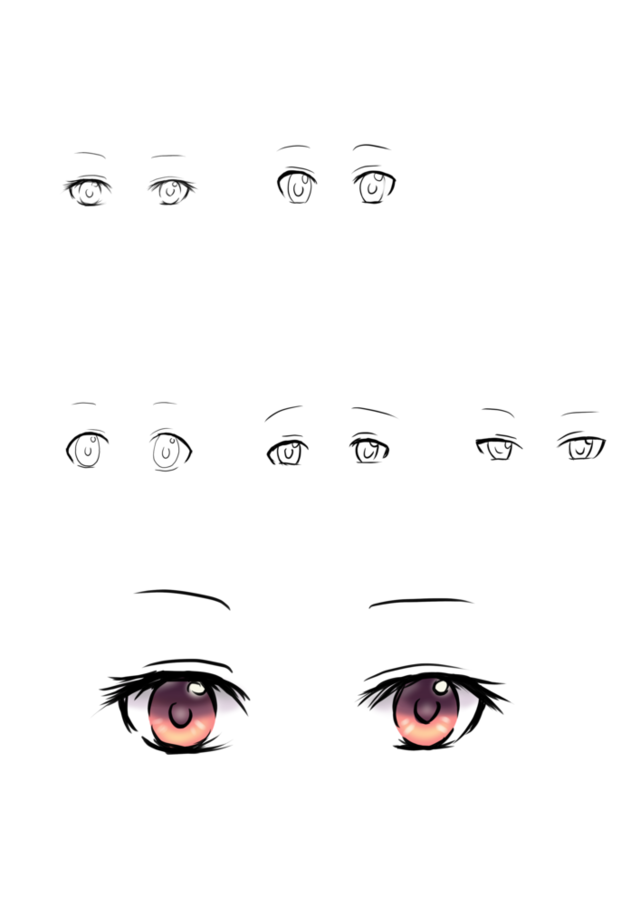 目の練習