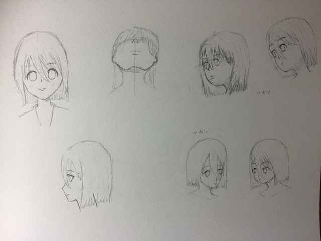 女性の顔