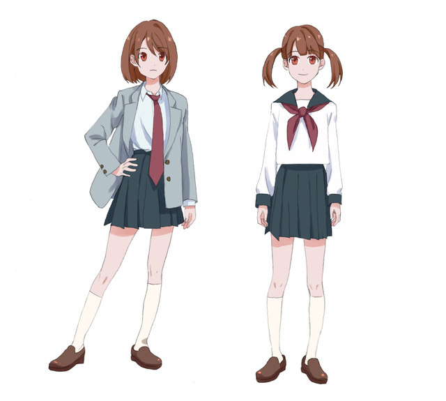 女子制服練習