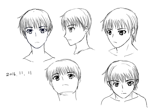 顔の描き方イラレポ