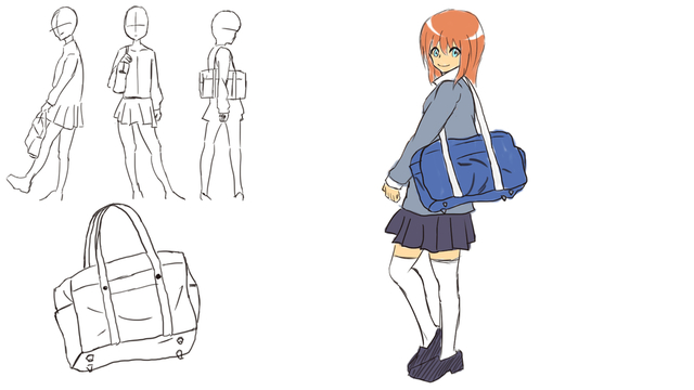 JKカバン描き方レポ
