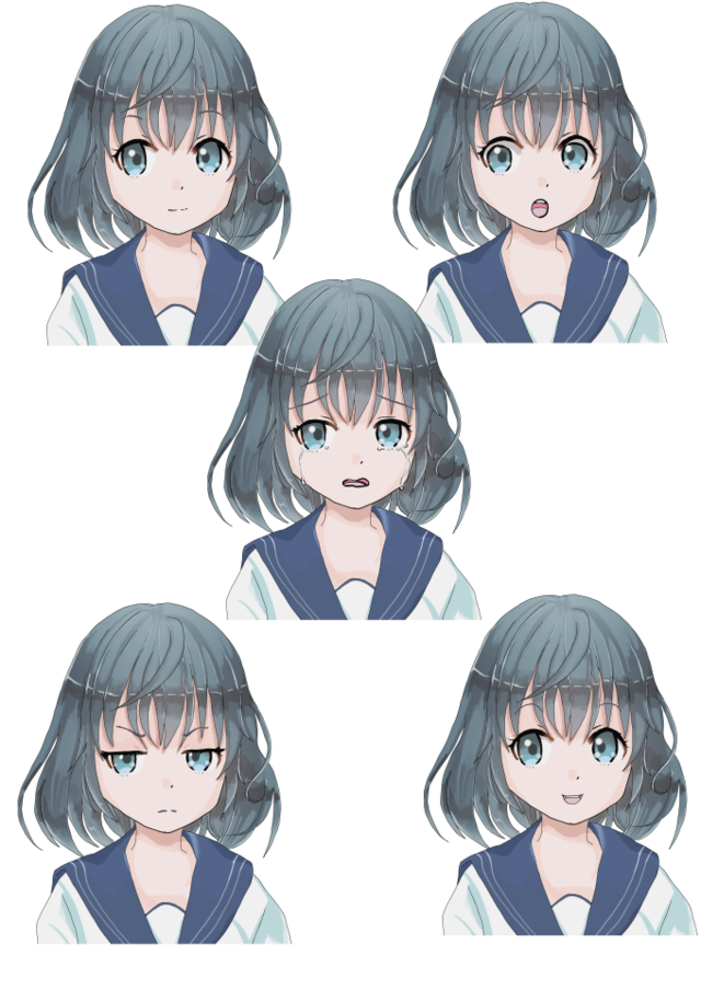 表情イラレポ