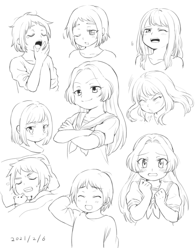 様々な表情