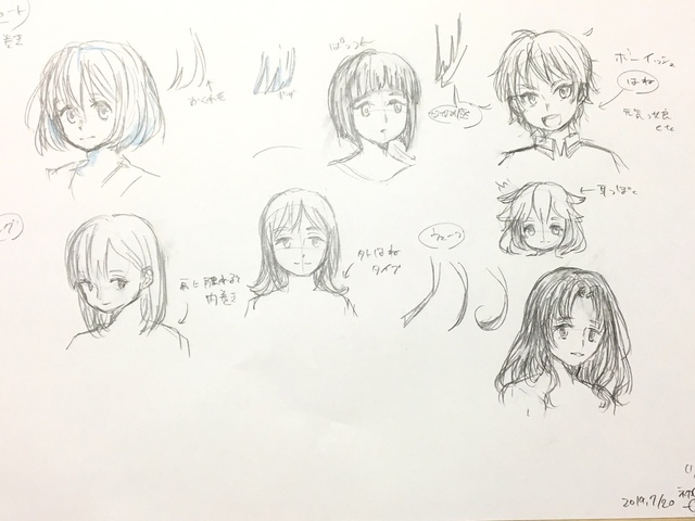 髪の描き方イラレポ-1