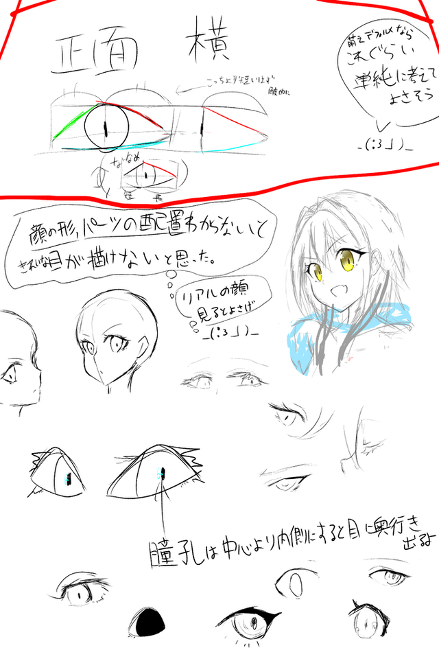 目の考察