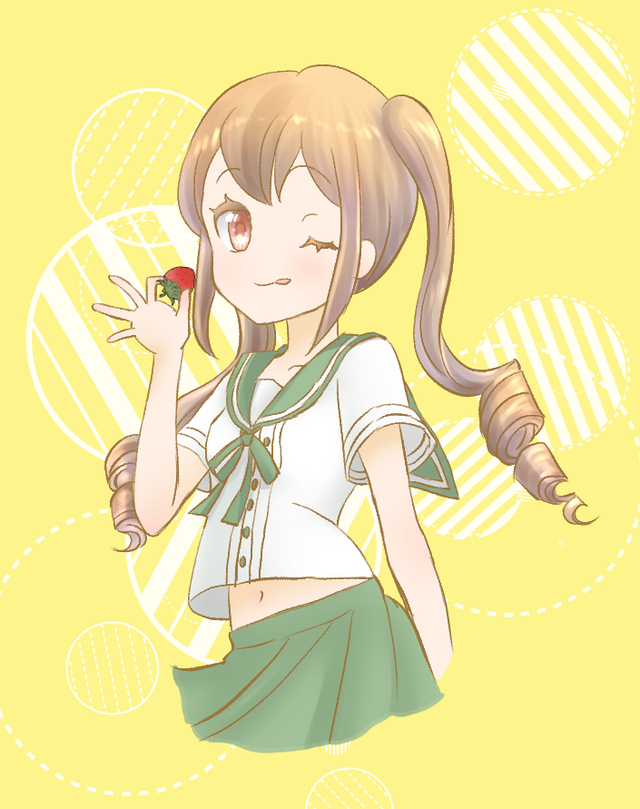 くるくる巻き毛