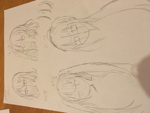 髪