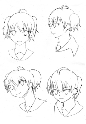 顔練習