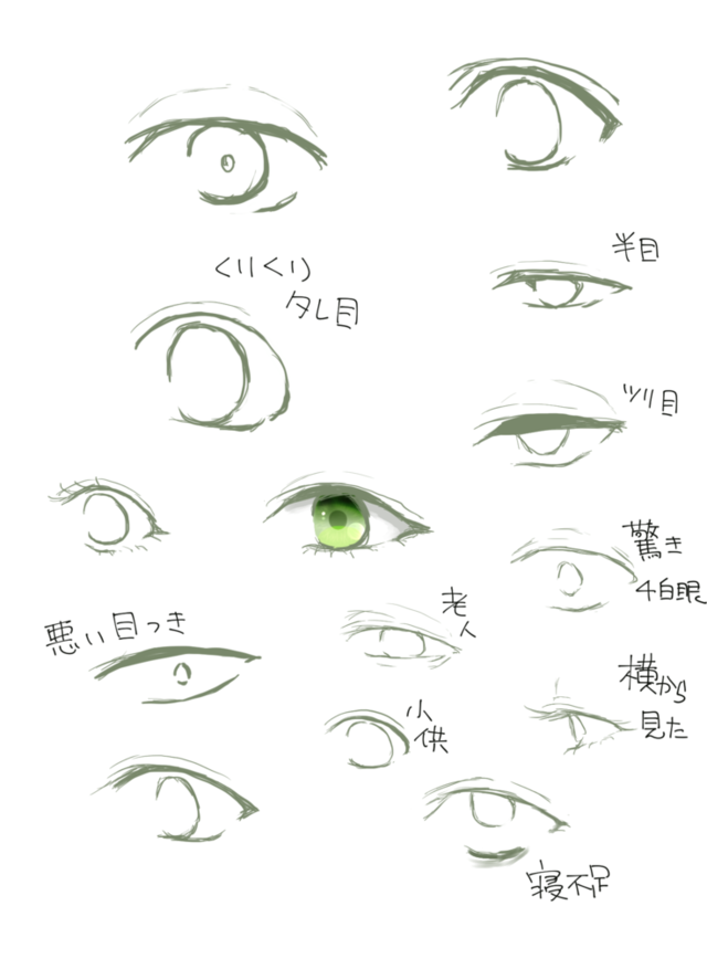 いろんな瞳
