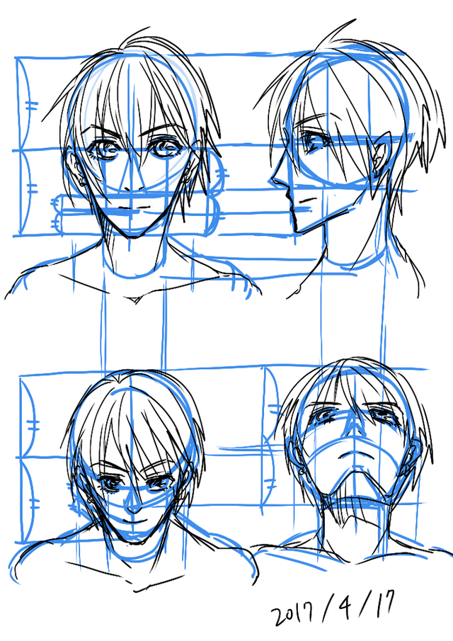 顔の描き方講座