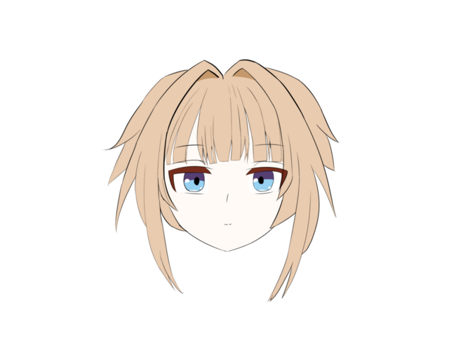 前髪を自分で切ったリンクス