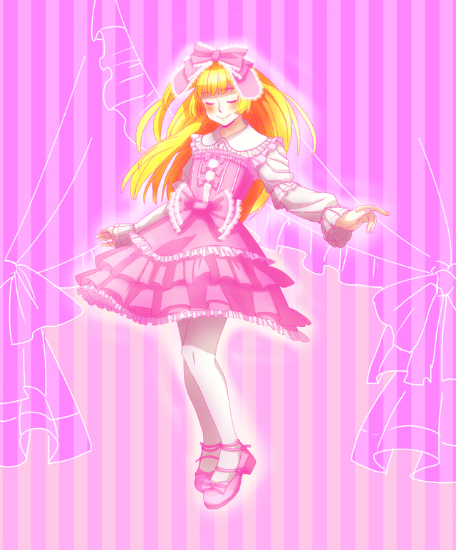 フリル練習