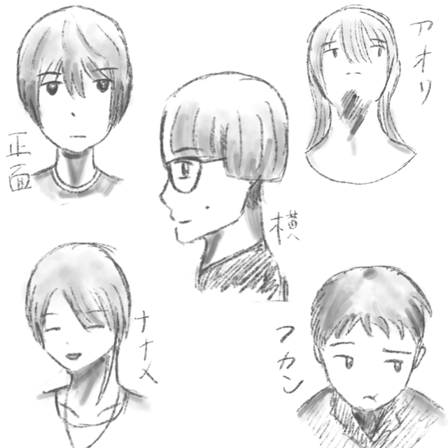 自分の描きたいものを描きたい！