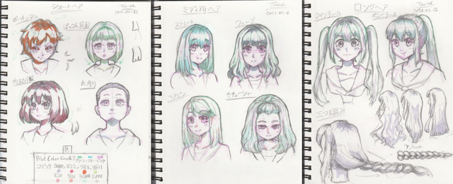 女の子髪型byTai-oh